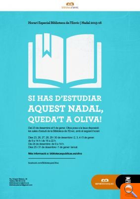 Si has d’estudiar aquest Nadal, queda’t a Oliva! - (foto 2)